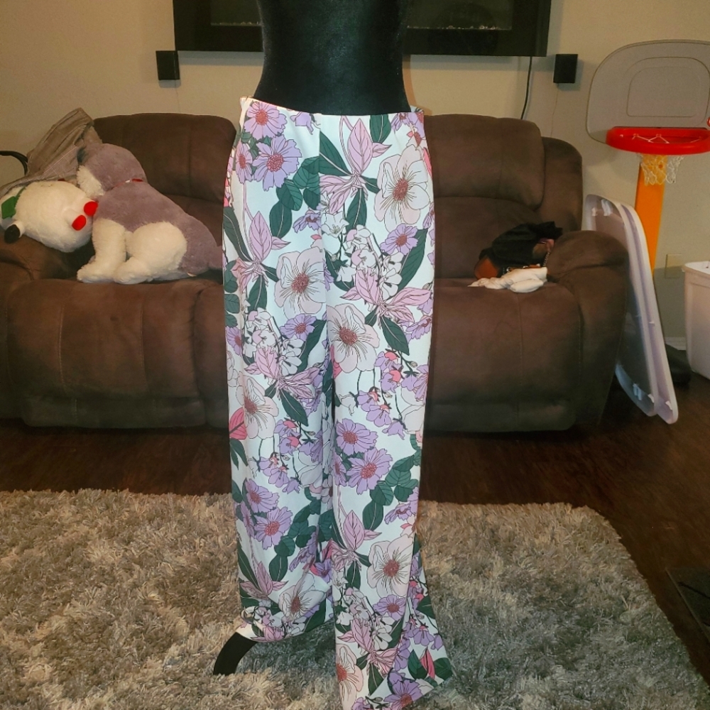 Floral pants